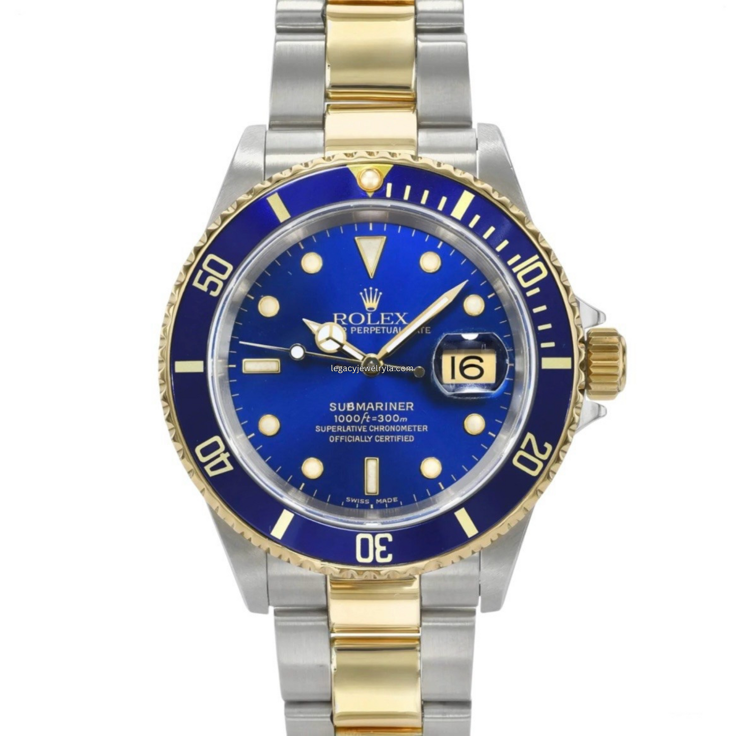 Rolex Submariner 16613 Blue Two Tone