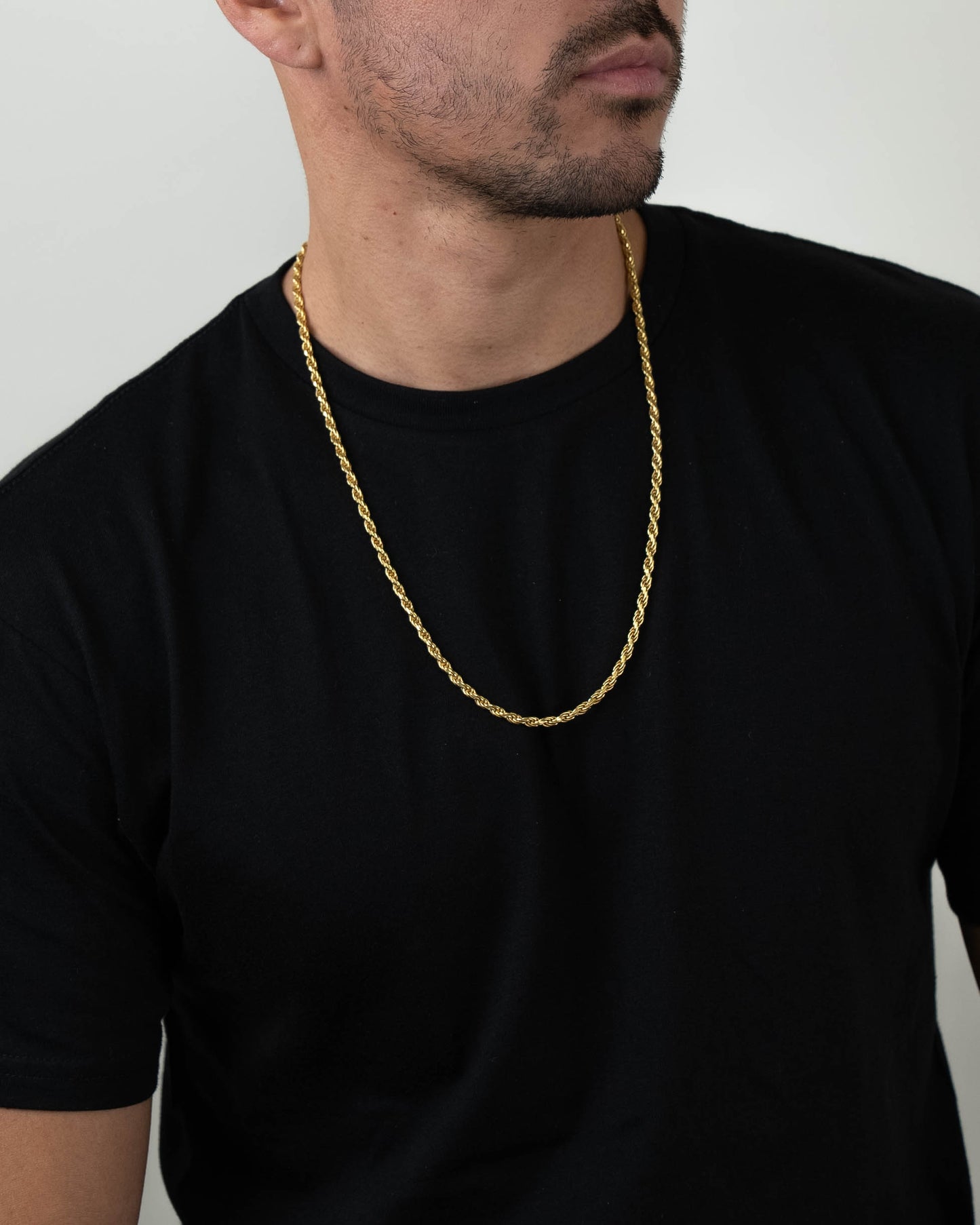 14k Rope Chain - Bold 4mm