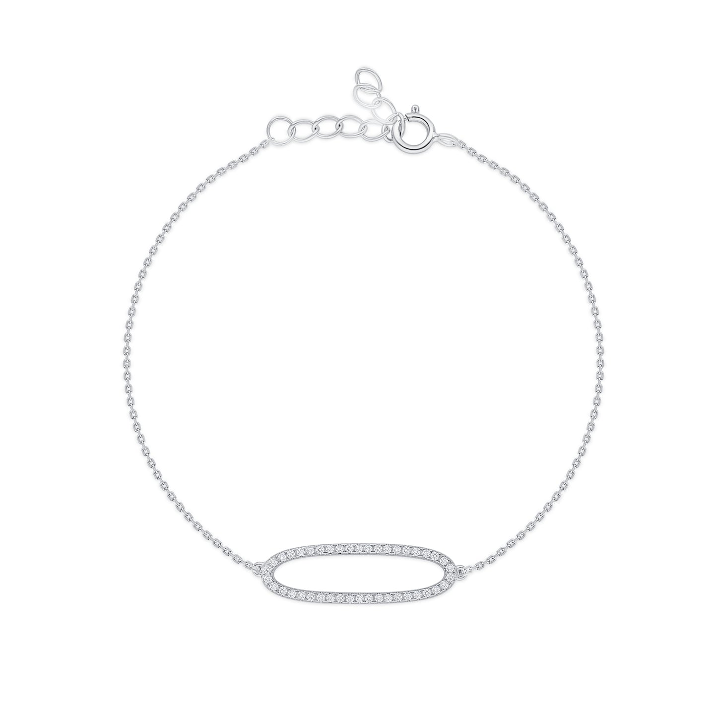 Single Oval Bracelet