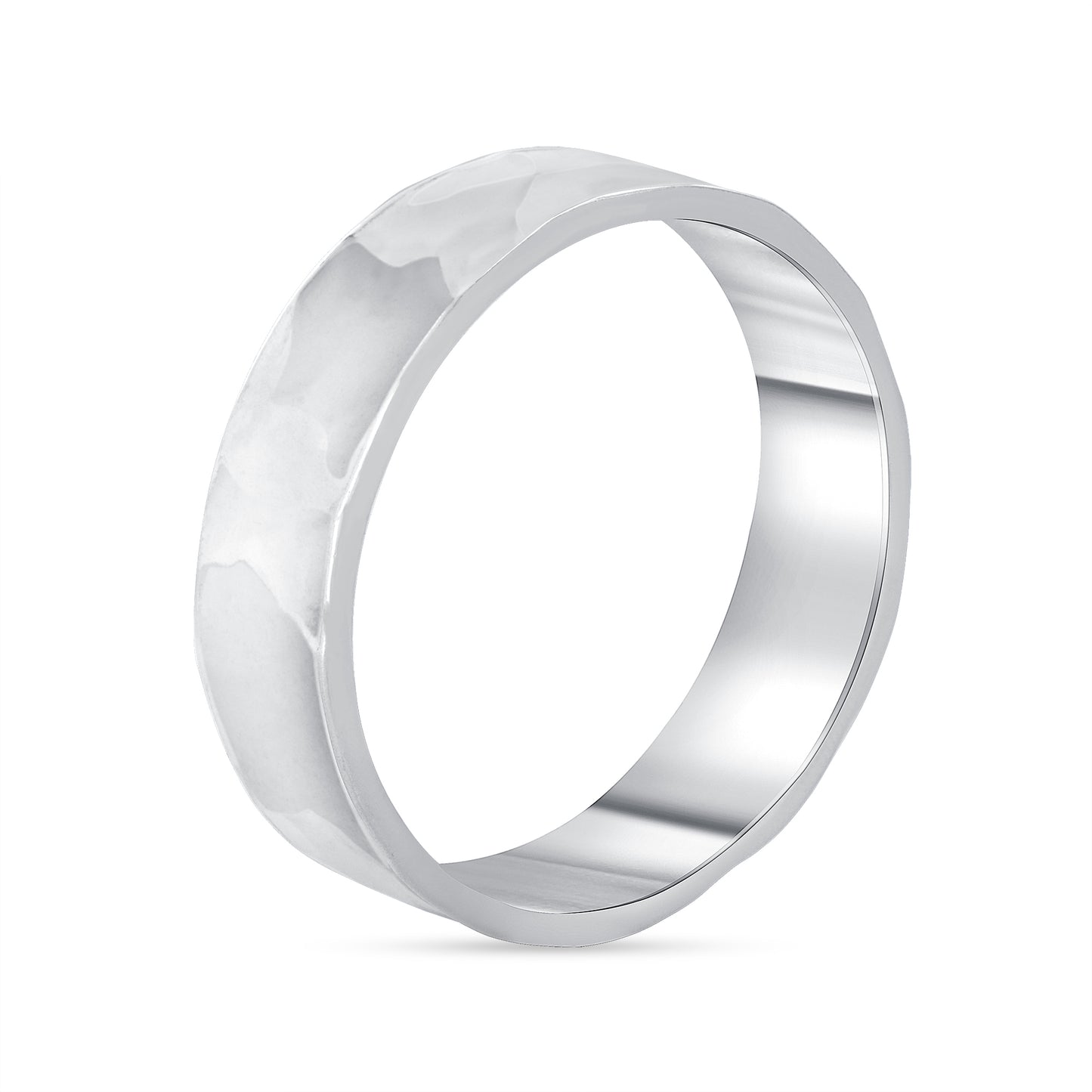 Hammered Finish Band - 6mm