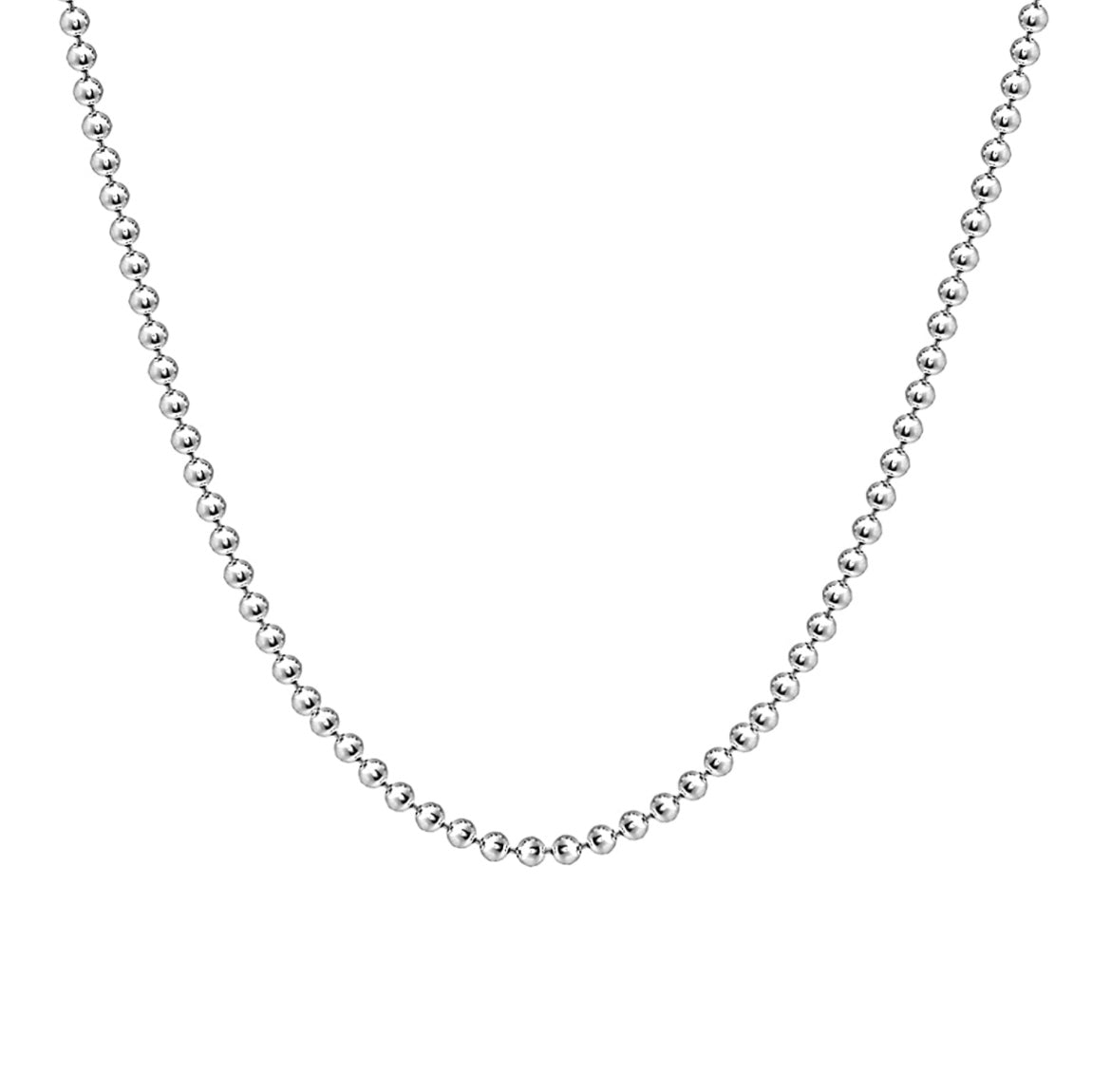 The 925 Ball Chain - 4mm