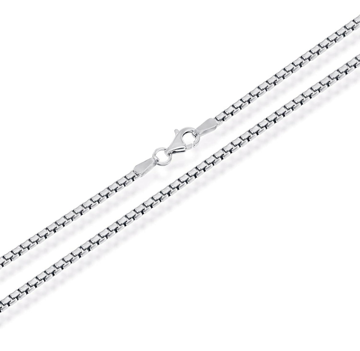 Rounded Box Chain - 2mm