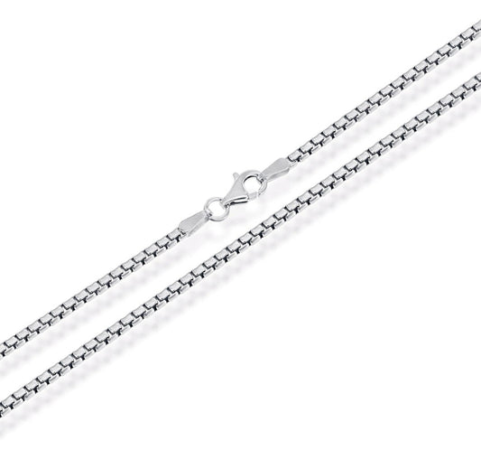 Rounded Box Chain - 2mm