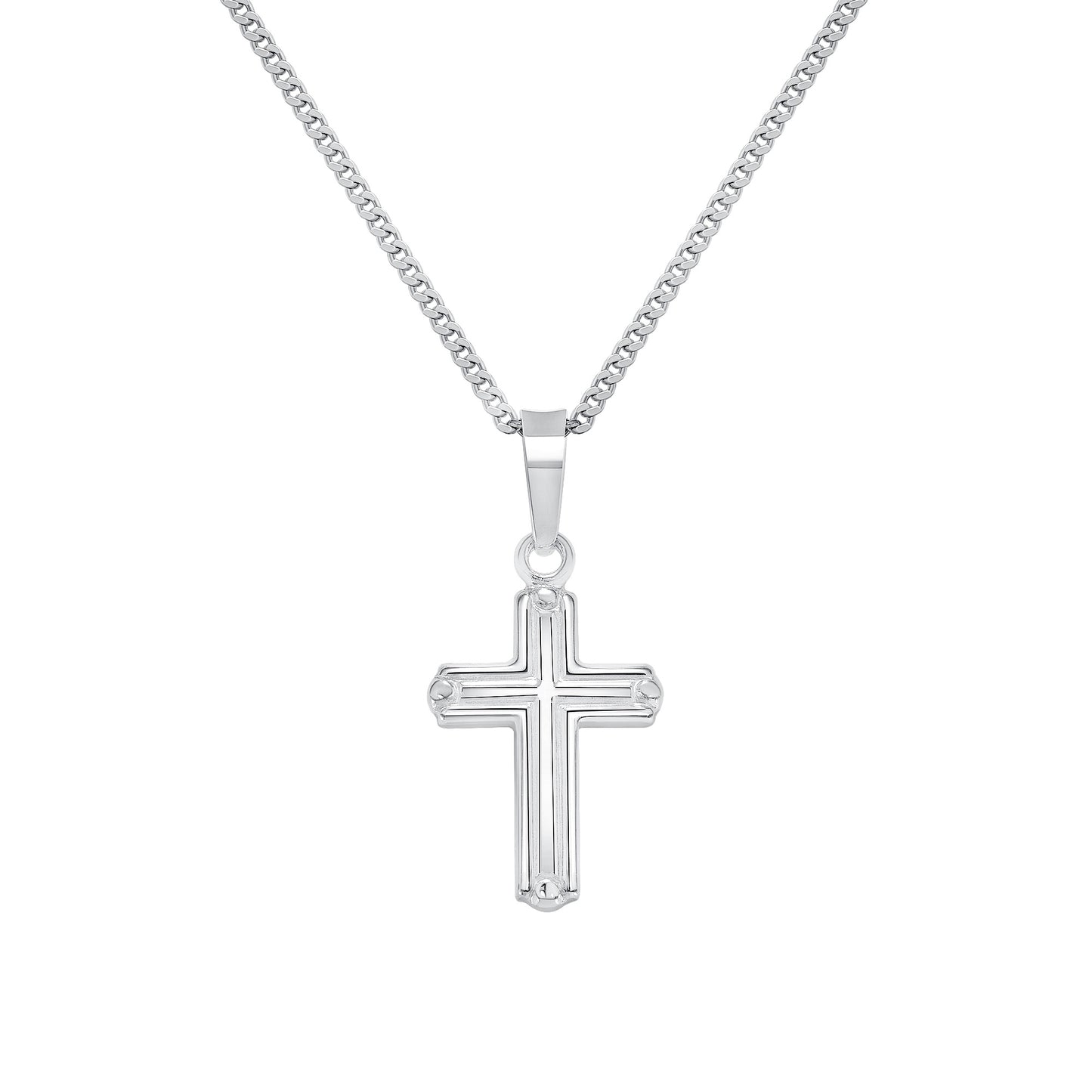 Cross Pendant & Chain (Small)