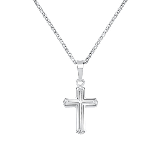 Cross Pendant & Chain (Small)